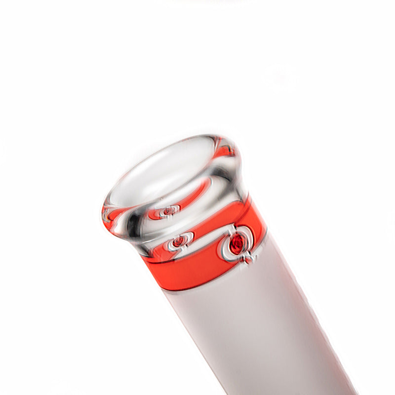 Illadelph - Short Beaker - Frosted Signature Series - Red & White Label - The Cave