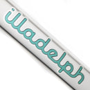 Illadelph - Medium Beaker - 7mm - Teal & White Label - The Cave