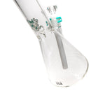 Illadelph - Tall Beaker - Teal & White Label - The Cave