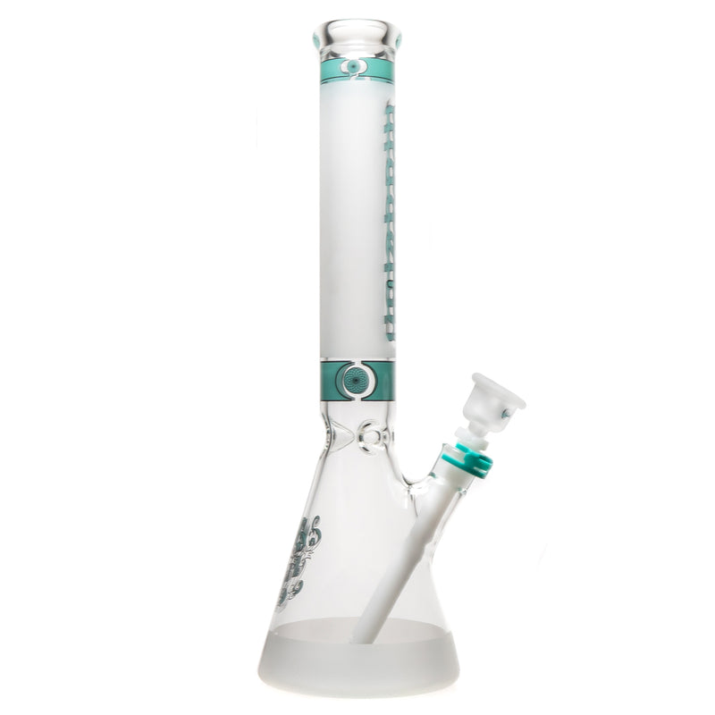 Illadelph - Short Beaker - Frosted Signature Series - Teal Label - The Cave