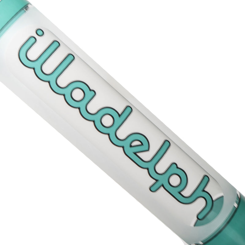 Illadelph - Short Beaker - Frosted Signature Series - Teal Label - The Cave