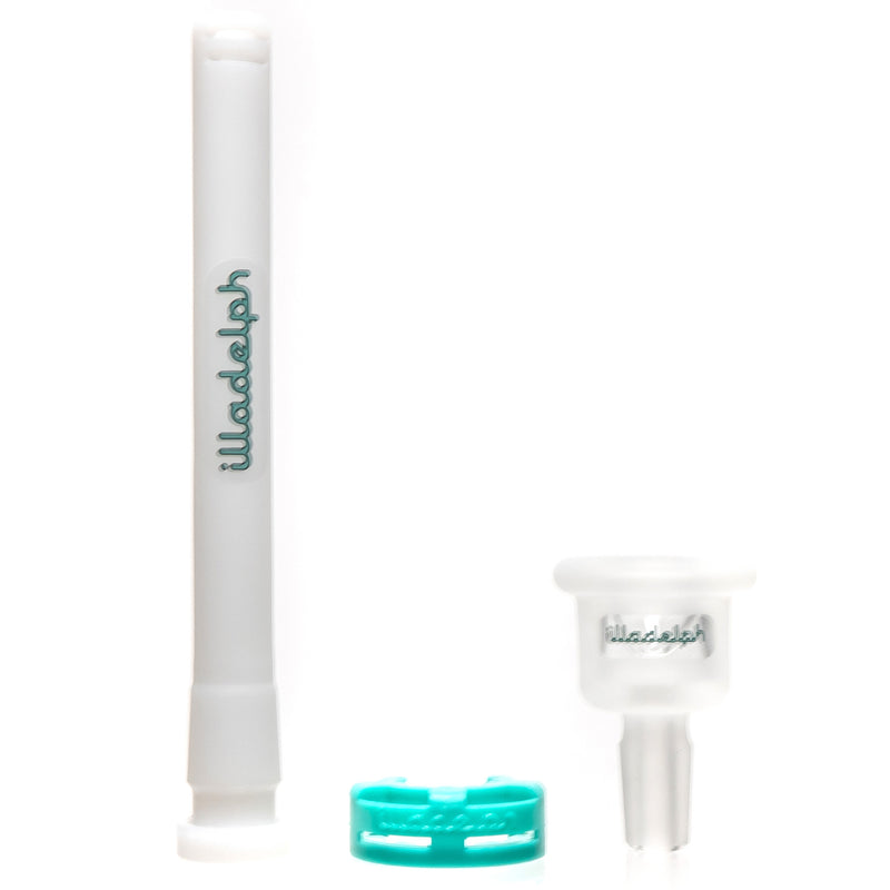 Illadelph - Short Beaker - Frosted Signature Series - Teal Label - The Cave