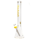 Illadelph - Medium Beaker - 7mm - Yellow & White Label - The Cave