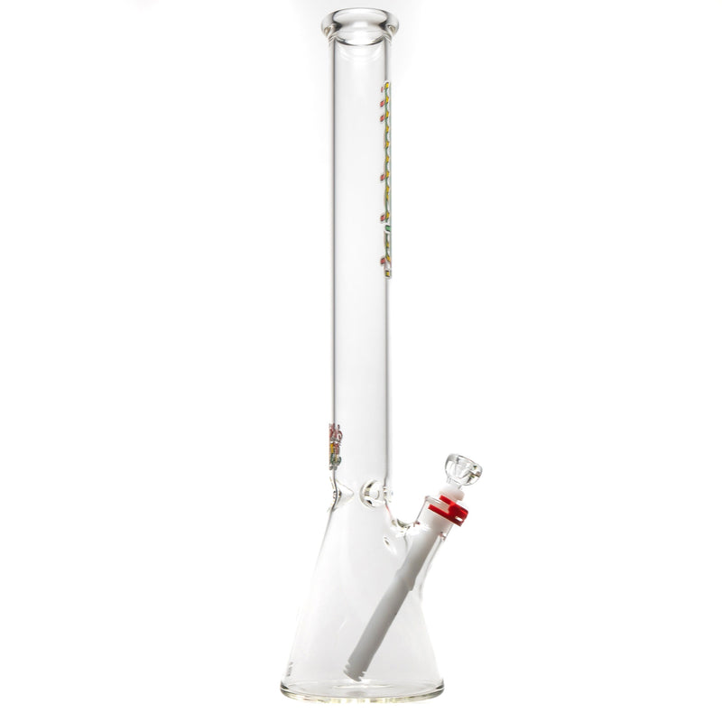 Illadelph - Tall Beaker - Rasta & White Label - The Cave