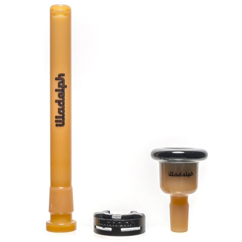 Illadelph - Medium Beaker + Slide Upgrade - Woodgrain Label - The Cave