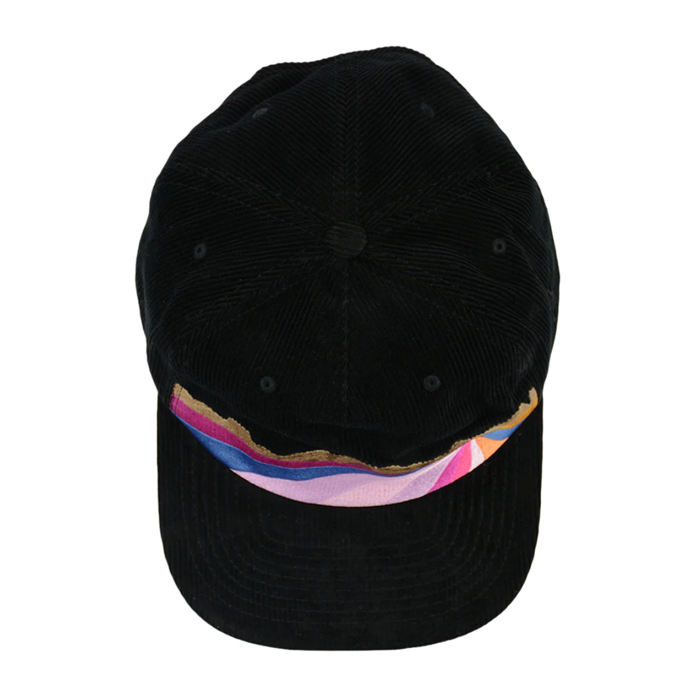 Grassroots - Jerry Garcia Playa Vista Black Zipperback Hat - Small/Medium - The Cave