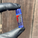 KJH Glass - Glass Tip - Blue - Jailhouse/Fire/Smoke/Blue