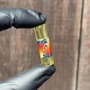 KJH Glass - Glass Tip - Green - Blue/Red/Orange