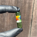 KJH Glass - Glass Tip - Green - Rainbow/Green