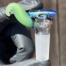 KJH Glass - Martini Slide - 4-Hole - 14mm - Bipolar Ice/Rainbow