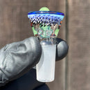 KJH Glass - Martini Slide - 4-Hole - 14mm - Bipolar Ice/Rainbow