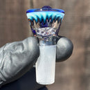 KJH Glass - Martini Slide - 4-Hole - 14mm - Bipolar Ice
