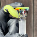 KJH Glass - Martini Slide - 4-Hole - 14mm - Bipolar Rainbow