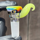 KJH Glass - Martini Slide - 4-Hole - 14mm - Bipolar Rainbow