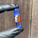 KJH Glass - Glass Tip - Blue - Jailhouse/Fire/Smoke/Blue
