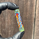 KJH Glass - XL Glass Tip - Green - Fire/Ice/Purple