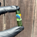 KJH Glass - Glass Tip - Green - Rainbow/Green