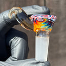 KJH Glass - Martini Slide - 4-Hole - 14mm - Rainbow USA