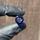 KJH Glass - XL Glass Tip - Blue - Rainbow Fade To Clear