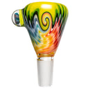 Kevin Howell - Push Slide - 14mm - Lemon Drop, Green & Fruit Stripe Linework - The Cave