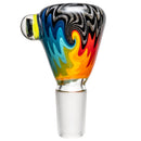 Kevin Howell - Push Slide - 18mm - Steelwool & Rainbow Linework - The Cave