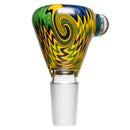 Kevin Howell - Push Slide - 18mm - Green, Purple & Yellow Linework - The Cave