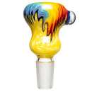 Kevin Howell - Push Slide - 18mm - Yellow & Rainbow Linework - The Cave