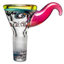 Kevin Howell - Martini Slide w/ Worked Joint - 4 Hole - 14mm - Bipolar w/ Telemagenta - The Cave