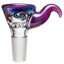 Kevin Howell - Martini Slide - 4 Hole - 14mm - Bipolar Linework w/ Royal Jelly - The Cave