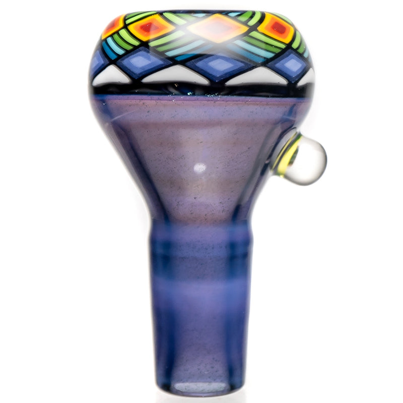 Kevin Murray - Push Slide - 18mm - Stargazer/H. Blue Stardust w/ Multi Color Filla - The Cave