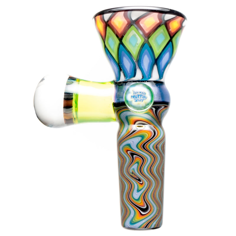 Kevin Murray - Martini Slide - 14mm - Multi Color Swirl & Seasons Filla - The Cave