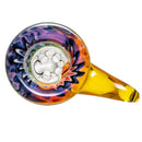 Kevin Howell - Martini Slide - 4 Hole - 14mm - Purple LP & Fruit Stripe w/ CFL Terps - The Cave