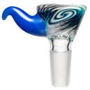 Kevin Howell - Martini Slide - 4 Hole - 14mm - Smoke & Ice w/ Neptune - The Cave