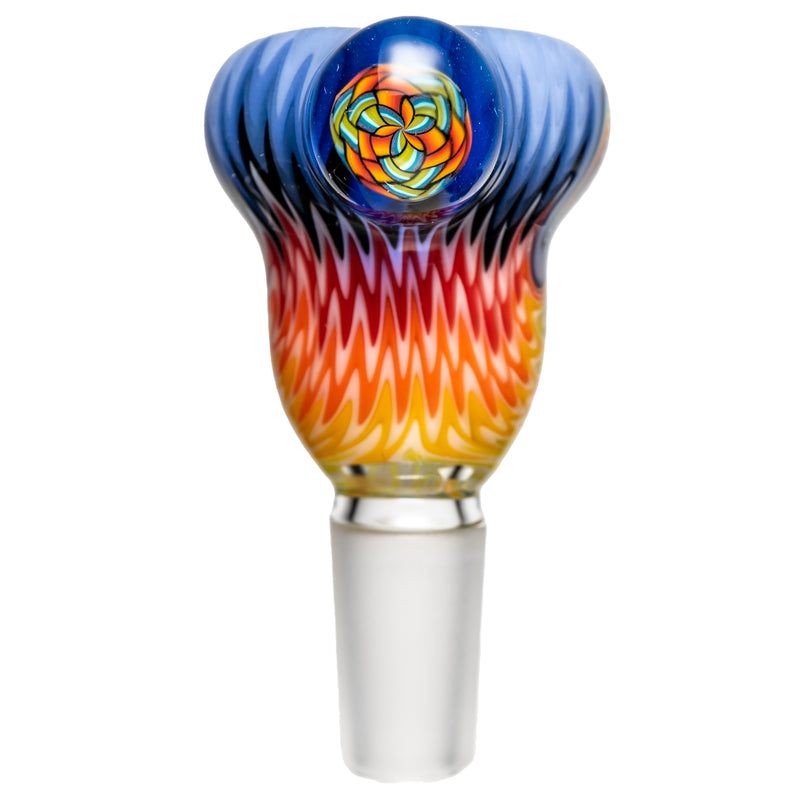 Kevin Howell - Push Slide - 14mm - Purple & Fruit Stripe Linework - The Cave