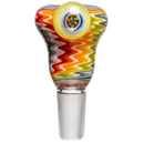 Kevin Howell - Push Slide - 14mm - Smoke Fruit Stripe Linework - The Cave