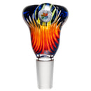 Kevin Howell - Push Slide - 14mm - Cobalt w/ Purple & Fire Linework - The Cave