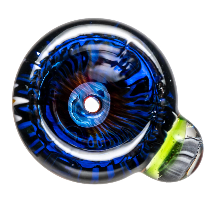 Kevin Howell - Push Slide - 14mm - Cobalt w/ Purple & Fire Linework - The Cave