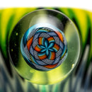 Kevin Howell - Push Slide - 14mm - Lemon Drop, Green & Fruit Stripe Linework - The Cave