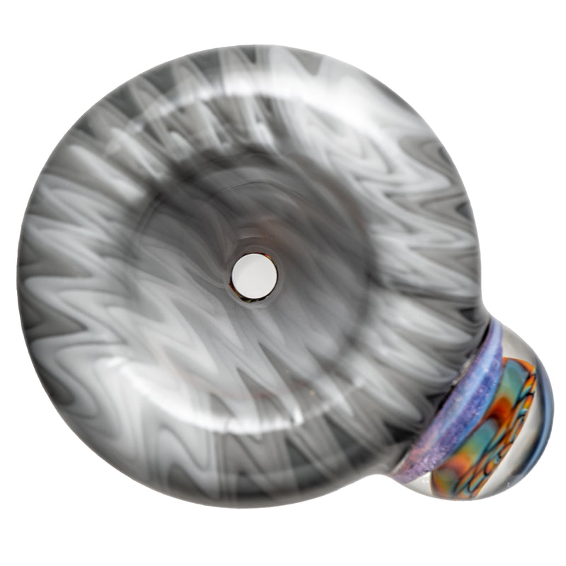 Kevin Howell - Push Slide - 14mm - Smoke, Red & Rainbow Linework