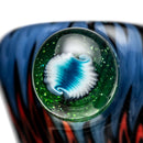 Kevin Howell - Push Slide - 18mm - Aqua, Red & Purple Linework - The Cave