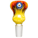 Kevin Howell - Push Slide - 18mm - Yellow & Rainbow Linework - The Cave