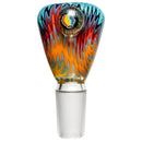 Kevin Howell - Push Slide - 18mm - Aqua Multi Color Linework - The Cave