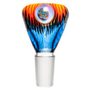 Kevin Howell - Push Slide - 18mm - Transparent Blue Rainbow Linework