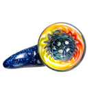 Kevin Howell - Martini Slide w/ Worked Joint - 4 Hole - 18mm - Blue Blizard - The Cave