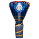 Kevin Howell - Push Slide w/ Worked Joint - 14mm - Purple & Rainbow - The Cave