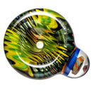 Kevin Howell - Push Slide w/ Worked Joint - 14mm - Fade to Clear Rainbow - The Cave