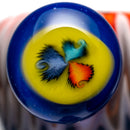 Kevin Howell - Push Slide w/ Worked Joint - 14mm - Smoke & Fruit Stripe - The Cave