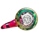 Kevin Howell - Martini Slide w/ Worked Joint - 4 Hole - 14mm - Bipolar w/ Telemagenta - The Cave