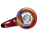 Kevin Howell - Martini Slide w/ Worked Joint - 4 Hole - 14mm - Bipolar w/ Agate - The Cave