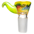 Kevin Howell - Martini Slide - 4 Hole - 18mm - Lemon Drop & Fruit Stripe w/ Slyme - The Cave